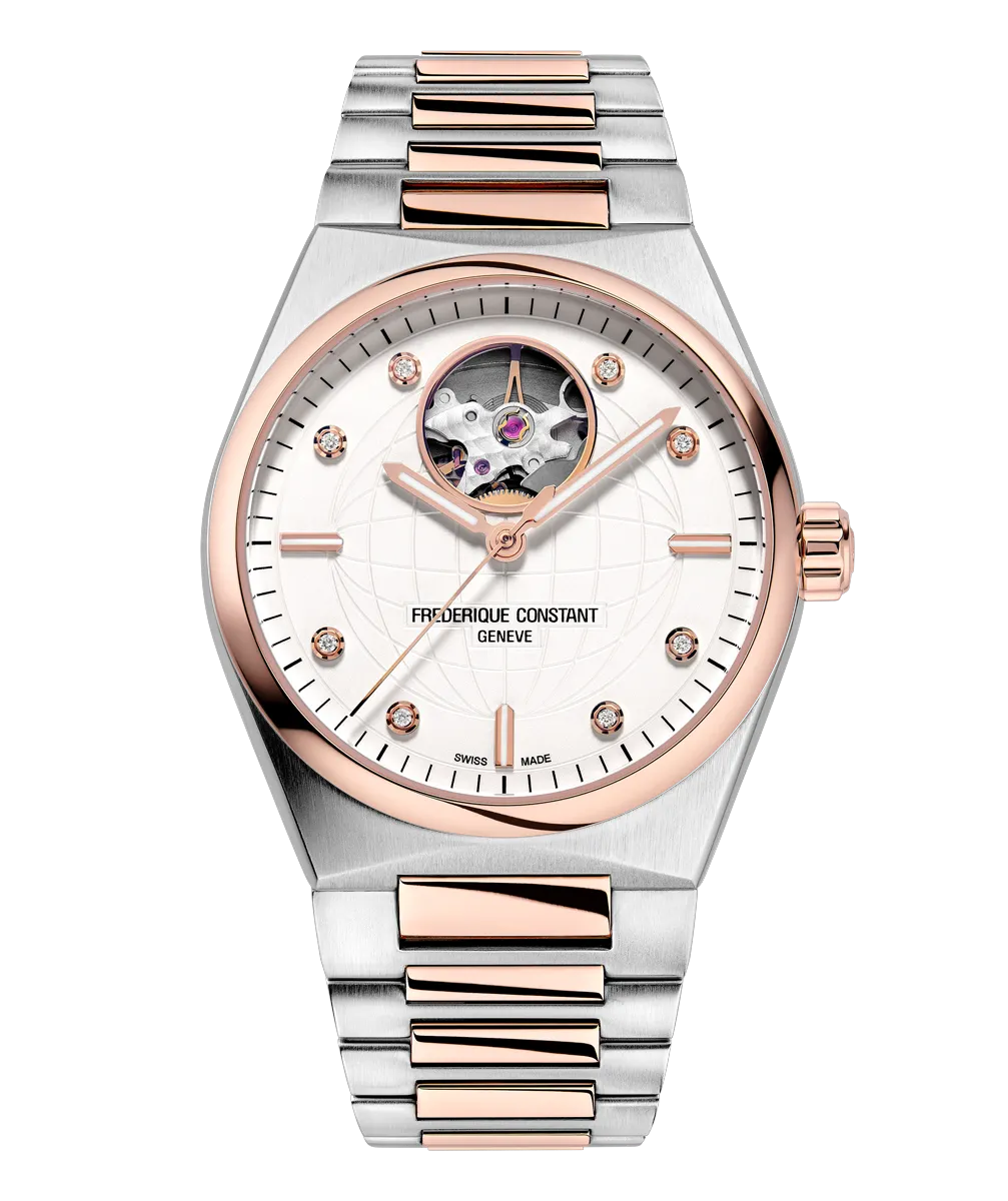 Highlife Heart Beat Automatic Watch FC-310VD2NH2B | Frederique